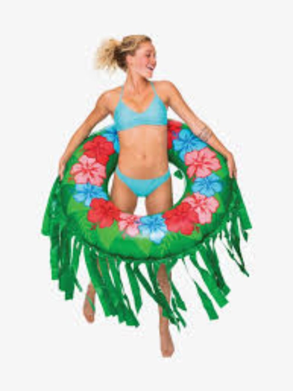 Big Mouth Hula Skirt Pool Float-NWT